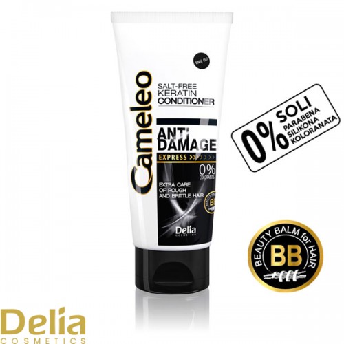 CAMELEO BB - ANTI DAMAGE - Balzam sa keratinom za izuzetno oštećenu i suvu kosu - Bez soli 200ml 